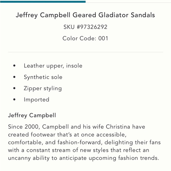 Jeffrey Campbell Geared Gladiator Sandals- 10 - Picture 10 of 10